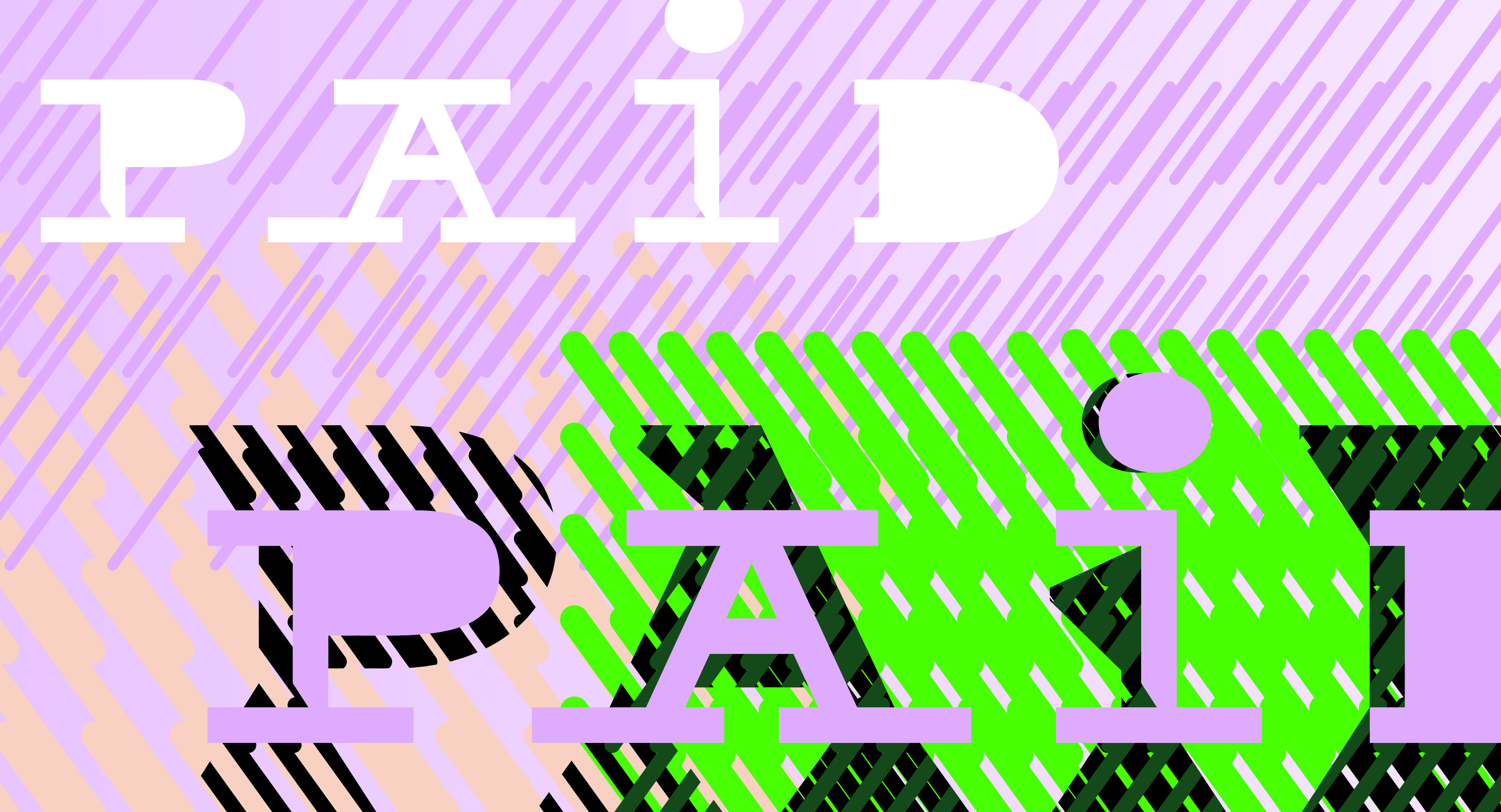 PAiD Logo on Purple Background
