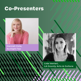 Hannah Cole and Lida Venieri Headshots